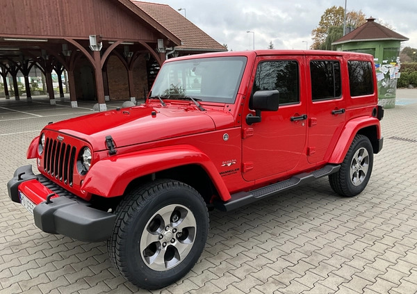 Jeep Wrangler cena 119000 przebieg: 72000, rok produkcji 2016 z Poznań małe 742